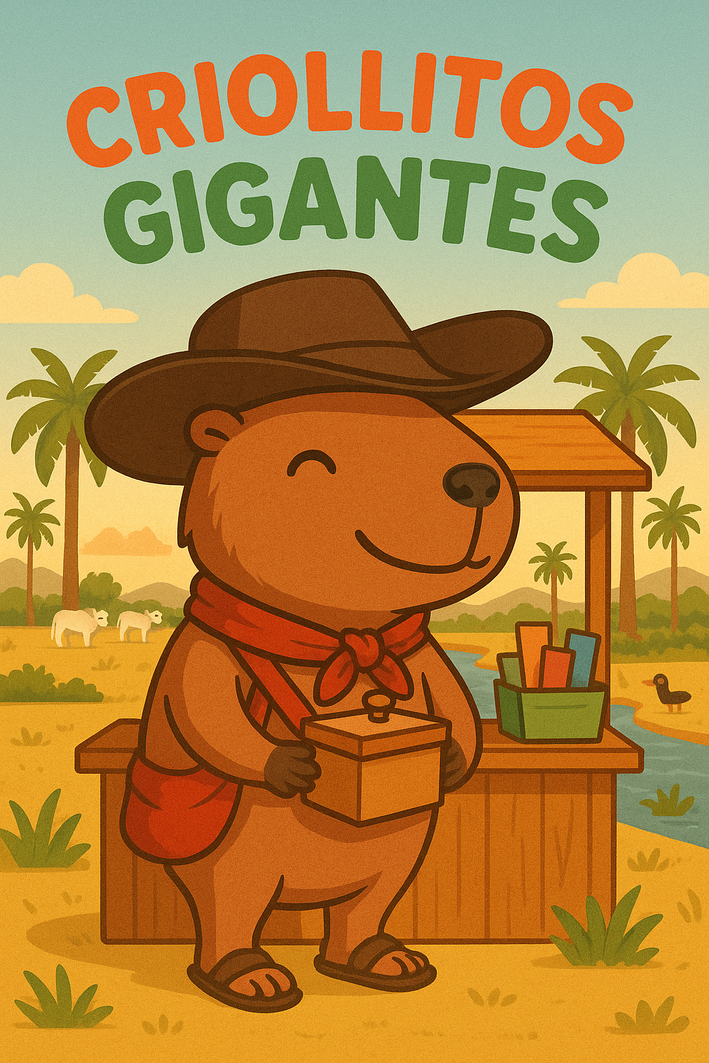 Ilustración Criollitos gigantes