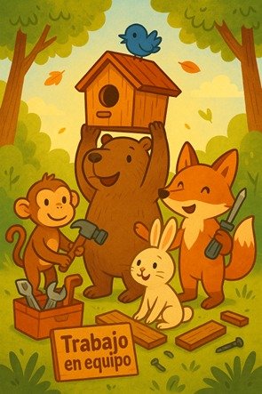 Ilustración de trabajo en equipo